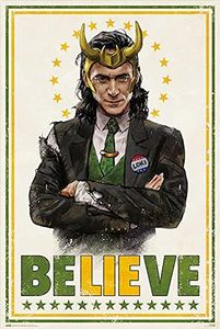 Loki - TV Show Poster (BELIEVE) (Size: 24" x 36")