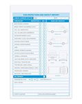 A5 Van defect Check List Book, (2 Part Duplicate)