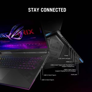 ASUS ROG Strix SCAR 16 Gaming Laptop – 16” Display, High Performance
