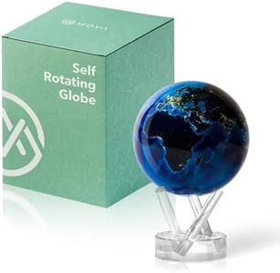 MOVA Self Rotating Globe, Earth at Night Classic (4.5")
