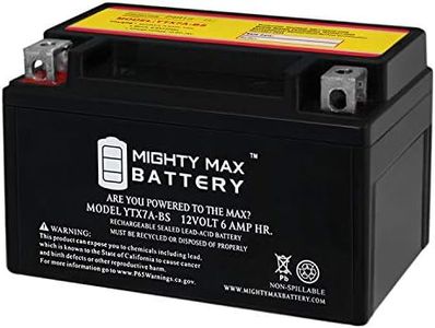 Mighty Max Battery YTX7A-BS Battery for Tao Tao 50CC Scooter 2009 Brand Product