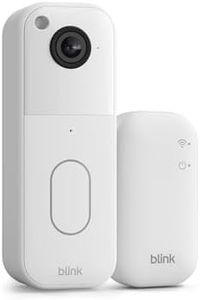 Blink Video Doorbell System (newest gen) | Head-to-toe HD view, two-year battery life, simple setup, IP-65 | Works with Alexa | Sync Module Core included – (White)
