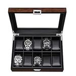 BEWISHOME Watch Box -10 Slot Luxury