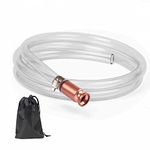 Siphon Hose, Siphon Pump, 6ft Multi-Purpose Self Priming Pump, Fuel Transfer Pump, Shaker Siphon for Gasoline Fuel Water Transfer
