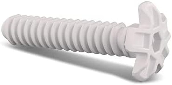 DL-pro Device Foot White Front 105 mm for Bosch Siemens Logixx Avantixx Series 4 iQ500 iQ100 iQ300 iQ700 StudioLine HydroStar 631221 00631221 Foot for Dishwasher Dishwasher