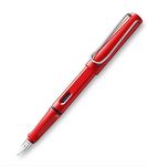 LAMY safari Fine Nib Fountain Pen with Converter Z28 Red