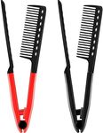 2 Pieces Flat Comb Straightening Co