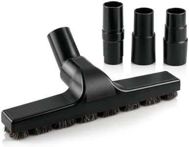 Vacuum Floor Brush Attachment - 1 1/4 Vacuum Attachments Horse Hair Brush Hard Wood Floor Cleaner Brush Horse Hair Vacuum Attachment -Vacuum Floor Attachment Vacuum Brush Attachment for Vacuum Cleaner