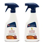 Guardsman Clean & Polish For Wood Furniture - Lemon Fresh - 16 oz - Silicone Free, UV Protection - 2 Pack