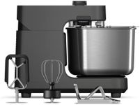 Ooni Halo Pro Spiral Dough Mixer - Stand Mixer with Attachments, 7.3 Quart Capacity and 58 Speed Settings - Charcoal Grey