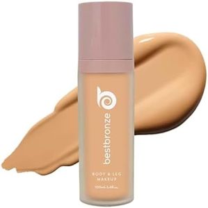 Best Bronze Bombshell Body Makeup - Tattoo Cover Up Makeup & Body Foundation Waterproof - Tattoo Concealer Waterproof for Scars, Varicose Veins Cover Up & Leg Foundation (C8 Deep Golden Olive)