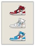 Hypebeast Air Jordan Sneakers Poste