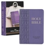 KJV Bible Mini Pocket Purple