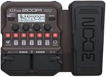 Zoom A1X FOUR Acoustic Instruments Multi-Effects Pedal | 90 effects | Expression pedal | black