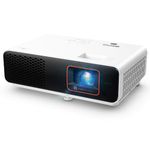 BenQ X500i 4K 4LED Short Throw Home Cinema Projector 2200 ANSI lumens,Excellent Colors 95% REC 709, Upto 200inches Screen Size,16ms Low Input Lag,10W Chamber Speakers,2D Keystone