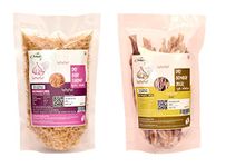 Fofizon's - COMBO of Dry Tiny Baby Shrimp 100g + Dry Bombay Duck 100g - Pack of 2