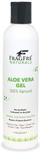 FRAGFRE All-Natural Aloe Vera Gel 8 oz - No Synthetic Carbomer or Acrylate - 100% Natural Aloe Vera Soothing Gel - After Sun Exposure Skin Care - Fragrance Free Vegan Gluten Free