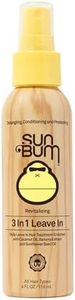 Sun Bum Revitalizing 3 in 1 Leave-In Conditioner Spray Detangler | Anti Frizz , Paraben and Gluten Free, Vegan, and Color Safe with UV Protection | 4 oz
