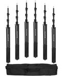 Sonia 9 Feet Photography Light Stand LS250 Pack of 6