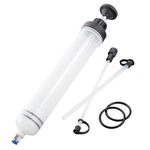 LEMOTO 500mL Oil Suction Syringe, Brake Fluid Syringe, Liquid Extractor and Filling Pump, Automobile Fuel, Brake Fluid, Coolant, Transfer Hand Pump Tool
