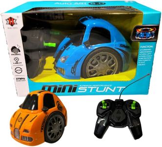 Power Box Big Two Wheel Stunt Racing Car with 360 Spin and LED Light Up