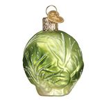 Old World Christmas 28120 Ornament, Brussel Sprout