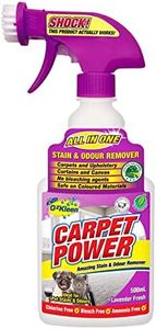 OzKleen Carpet Power 500mL, Carpet Stain Remover & Odour Eliminator, Surface Cleaner Brush Trigger Spray, No Harsh Chemicals