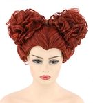 LeMarnia Women or Girls Sanderson Wig Red Brown Halloween Witch Costume Cosplay Wig