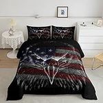 Homewish American Flag Bedding Comf