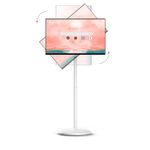 SYLVOX 27 Inch Smart Portable TV with Android 14, 1080P Smart Touch Screen Monitor, Portable Smart Display 10,000mAh Battery, 8GB RAM+128GB Storage, Rolling TV on Wheels Full Swivel Rotation