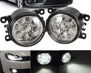 LEVANLIGHT Pair L+R LED Fog Light Lamp H11 LED Bulb Fits for Mitsubishi Triton L200 Outlander Pajero Mirage LED Version For Mitsubishi Triton ML MN 2005-2019)