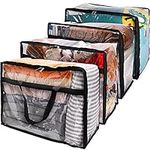 SGHUO Clear Zippered Storage Bag, P