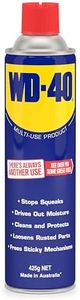 WD-40 Multi Use Lubricant Spray 425g Original Professional Formula, Multipurpose WD40 Spray Lubricant for Maintenance, Rust Protection, and Water Displacement on Gears, Threads, and Hinges