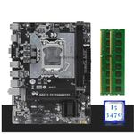 H61 ATX Motherboard Kit with Processor I5 3RD Gen + 16Gb Ddr3 Ram + CPU Fan (2 Year Warranty)