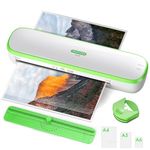 SINOPUREN Laminator Machine, 9inch Thermal Laminator, Letter Size of A4, with Laminating Sheets for Home Office School