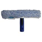 Ettore 63010 ProGrip Window Washer Scrubber, 10-Inch ,blue