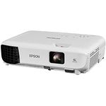 Epson EB-E10 3LCD, 3600 Lumens, Easy Alignment, Up to 18 years Lamp Life, Portable XGA Projector - White