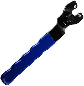 Wadoy Grinder Wrench Universal Adjustable Grinder Lock-Nut Pin Wrench Compatible with Maki-ta Bo-sch Milw-aukee Angle Grinder (1-3 CM) SEWA20