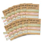 Pop Fizz Favors Pack of 10 Bachelorette Hair Ties | Bachelorette Party Favors | Wedding Shower Favors | Bridal Shower Party Favors | Bachelorette Favors | A great addition for bachelorette party bags