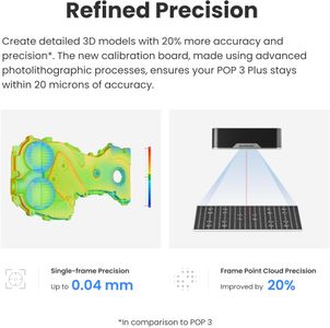 Revopoint POP 3 Plus 3D Scanner – High-Precision Handheld Device