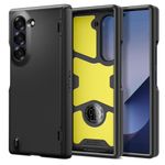 Spigen Slim Armor Pro Back Cover Case Compatible with Samsung Galaxy Z Fold 6 (TPU + Poly Carbonate | Black)