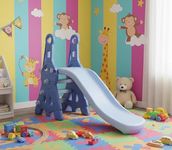 FLIPZON Foldable Baby Garden Slide for Kids - Tower Shape Freestanding Plastic Garden Slide /Toddlers/Indoor/Outdoor Preschoolers for Unisex Age Group-1 to 5 Years, Unbreakable Plastic,Multicolour