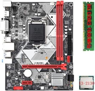 Bdukbduk B75-H I3-2130 CPU + 1X8G DDR3 1600 MHz RAM LGA 1155 USB 3.0 SATA 3.0 Kit di Parti della Scheda Madre del Computer