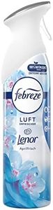 Febreze Aprilfrisch Ambientador ambientador en espray de 300 ml, aroma para inodoro, lucha contra los olores y deja un agradable aroma fresco
