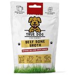 True Dog Beef Bone Broth Powder, 100% Pure Broth Protein Powder for Cats & Dogs | Joint, Digestion & Gut support | Makes 2ltrs | High in Type II Collagen | 20 Servings 60g