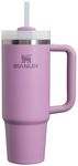 Stanley Quencher H2.0 FlowState Stainless Steel Vacuum Insulated Tumbler with Lid and Straw for Water, Iced Tea or Coffee, Smoothie and More, Lilac, 30 OZ / 0.89 L