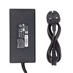 Wikiparts* New Delta 180W Ac Adapter Replacement For ADP-180TB F Gaming Laptop Notebook Charger Power Supply with 5.5mm x 1.7mm + UK Power Cord