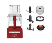 Magimix 5200XL Food Processor | 3.7L BPA-Free Bowl | Quiet & Powerful Motor | Multifunctional 7 in 1 Solution | Red | 18585