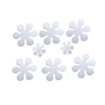 Amosfun 8pcs Bathroom Anti Stickers Non Skid Tape Bath Tub Stickers Bath Safety Strips Shower Anti-Slip Discs Pu Anti-Skid Tape Bathtub Non Sticker Non-Slip Floor Tape 10cm Anti-Skid Plate