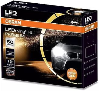 Osram H7 Premium New Gen LED Headlight For Car- Px26D12V 50W- 6000K- G5210Cw, White